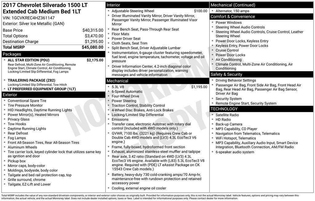 chevrolet silverado 1500 2017 1GCVKREC4HZ361147 image chevrolet silverado 1500 2017 1GCVKREC4HZ361147 image